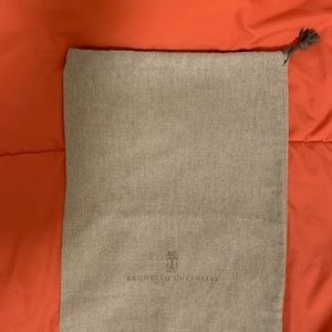 Brunello Cucinelli shoes bag .
